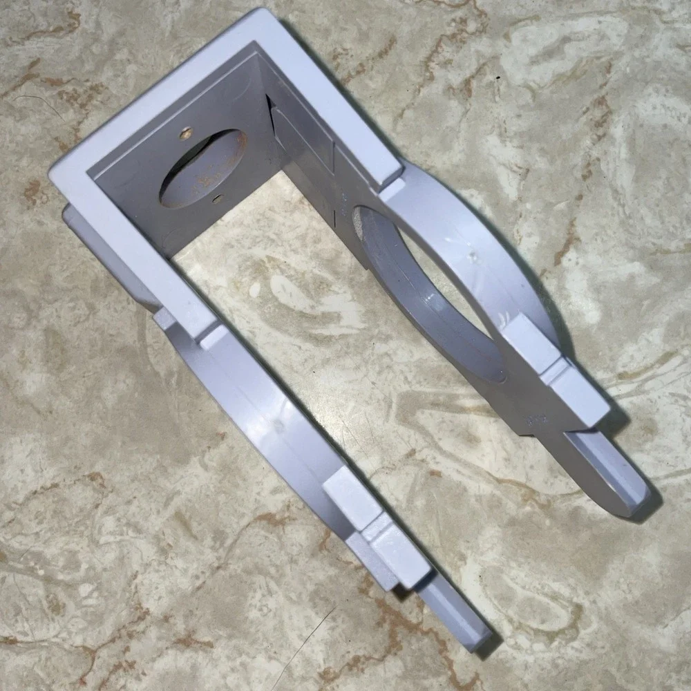 Door Lock Cutting Guide, Hole saw‎ and screw placement, adjustable depth